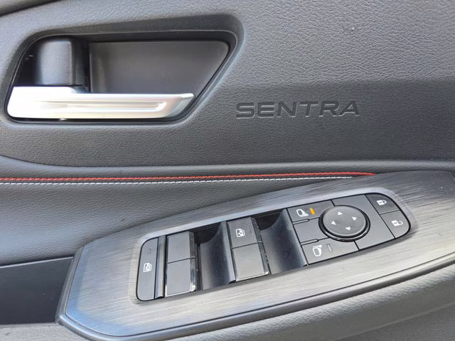 2026 Atlantic Gray/Super Black Nissan Sentra SR FWD Sedan