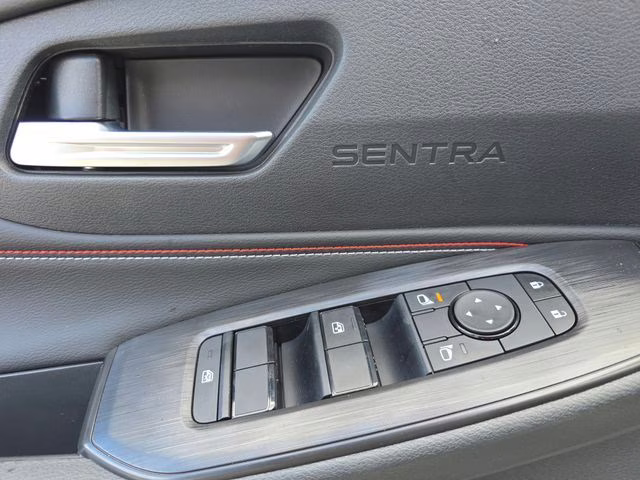 2026 Atlantic Gray/Super Black Nissan Sentra SR FWD Sedan