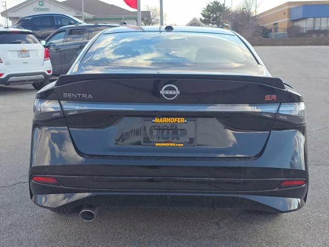 2026 Super Black Nissan Sentra SR FWD Sedan