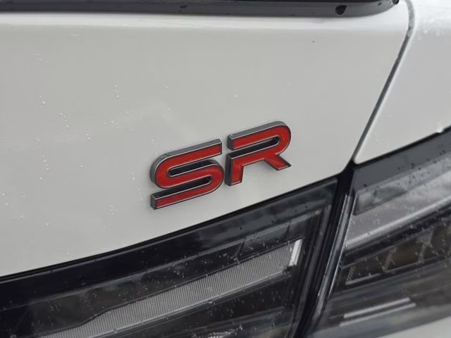 2026 Aspen White/Super Black Nissan Sentra SR FWD Sedan