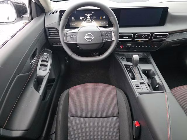 2026 Aspen White/Super Black Nissan Sentra SR FWD Sedan