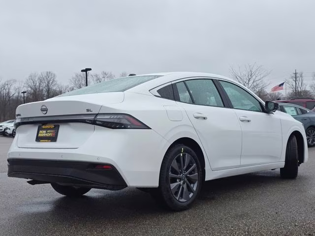 2026 Aspen White Tricoat Nissan Sentra SL FWD Sedan