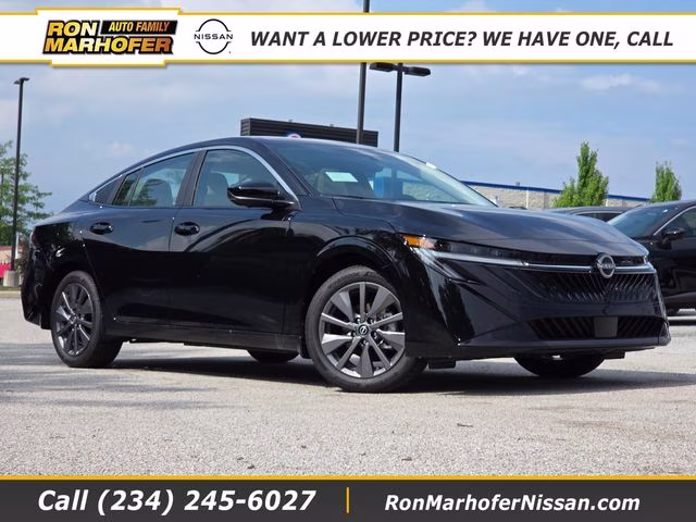 2026 Super Black Nissan Sentra SL FWD Sedan