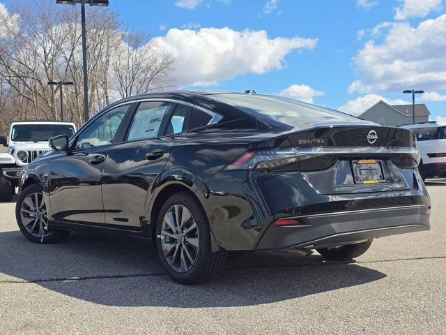 2026 Super Black Nissan Sentra SL FWD Sedan