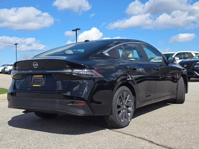 2026 Super Black Nissan Sentra SL FWD Sedan