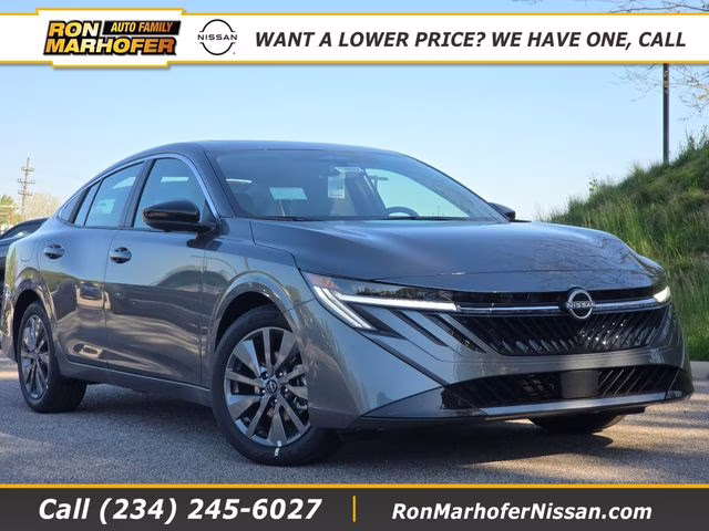 2026 Gun Metallic Nissan Sentra SL FWD Sedan