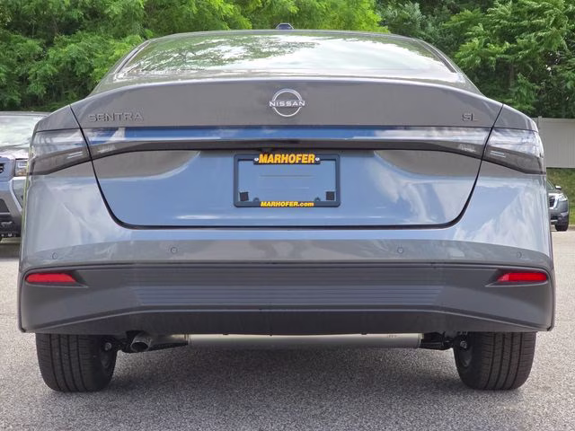 2026 Gun Metallic Nissan Sentra SL FWD Sedan