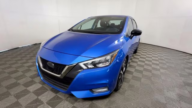 2021 Electric Blue Metallic Nissan Versa 1.6 SR FWD Sedan