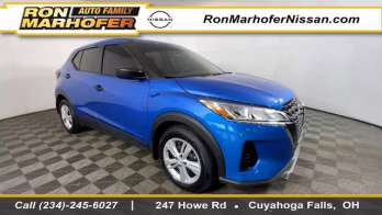 2024 Electric Blue Metallic Nissan Kicks S FWD SUV