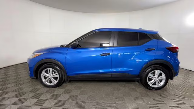 2024 Electric Blue Metallic Nissan Kicks S FWD SUV
