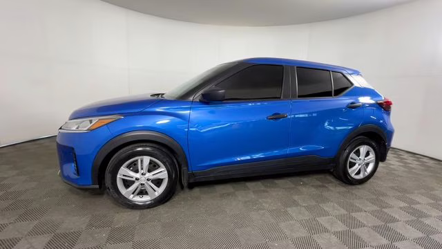 2024 Electric Blue Metallic Nissan Kicks S FWD SUV