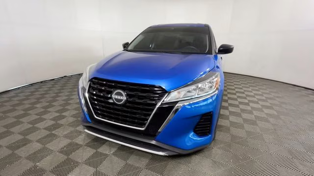 2024 Electric Blue Metallic Nissan Kicks S FWD SUV