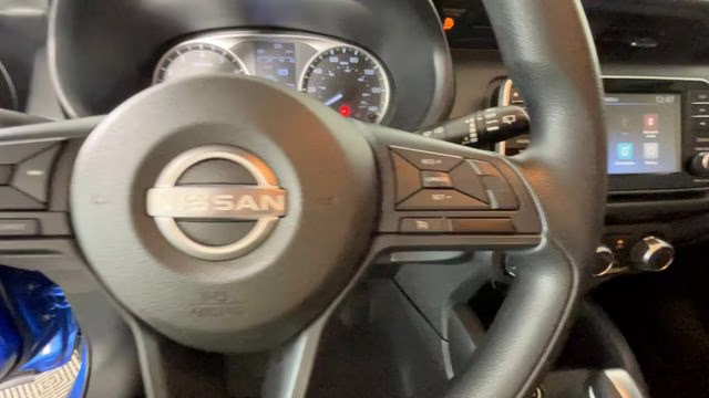 2024 Electric Blue Metallic Nissan Kicks S FWD SUV