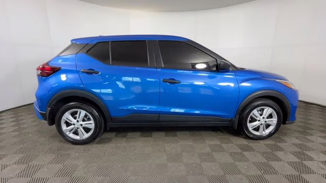 2024 Electric Blue Metallic Nissan Kicks S FWD SUV