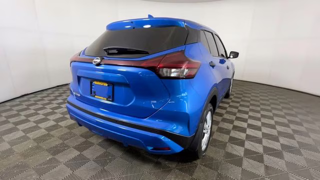 2024 Electric Blue Metallic Nissan Kicks S FWD SUV