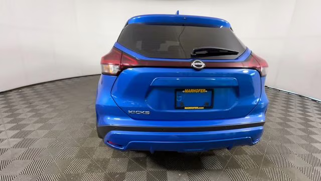 2024 Electric Blue Metallic Nissan Kicks S FWD SUV