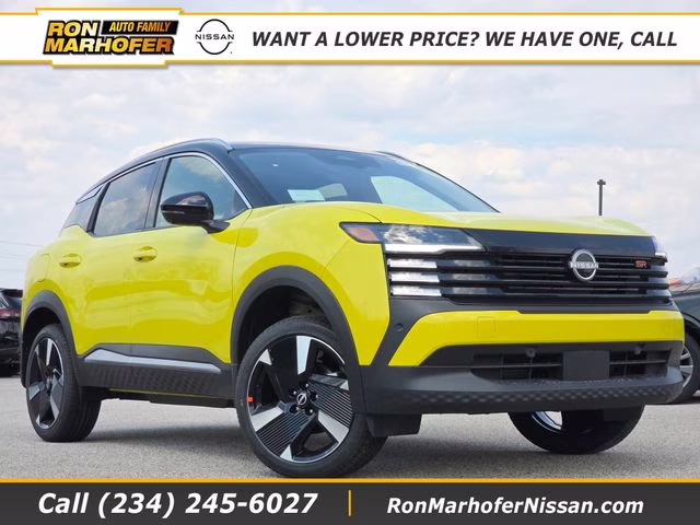 2026 Yuzu Yellow/Super Black Nissan Kicks SR FWD SUV