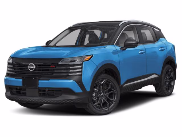 2026 Arctic Ice Blue/Black Nissan Kicks SR AWD SUV
