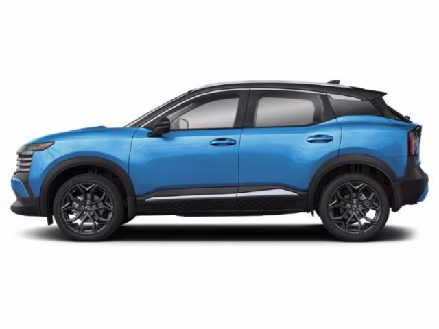 2026 Arctic Ice Blue/Black Nissan Kicks SR AWD SUV