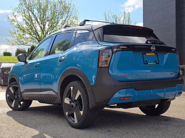 2026 Arctic Ice Blue/Black Nissan Kicks SR AWD SUV