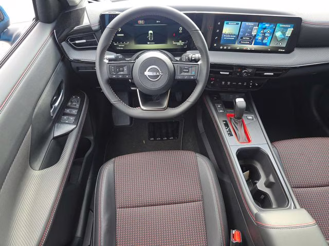 2026 Arctic Ice Blue/Black Nissan Kicks SR AWD SUV
