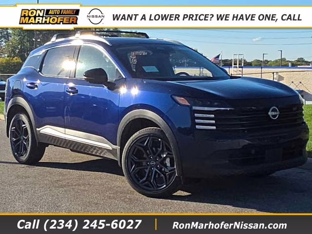 2026 Deep Blue Pearl Nissan Kicks SR FWD SUV