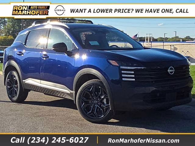 2026 Deep Blue Pearl Nissan Kicks SR FWD SUV