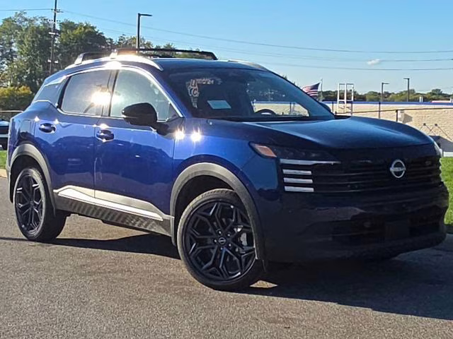 2026 Deep Blue Pearl Nissan Kicks SR FWD SUV