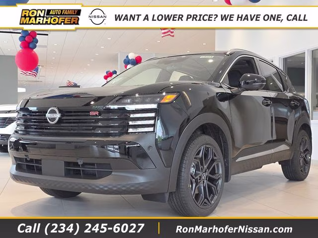 2026 Super Black Nissan Kicks SR AWD SUV
