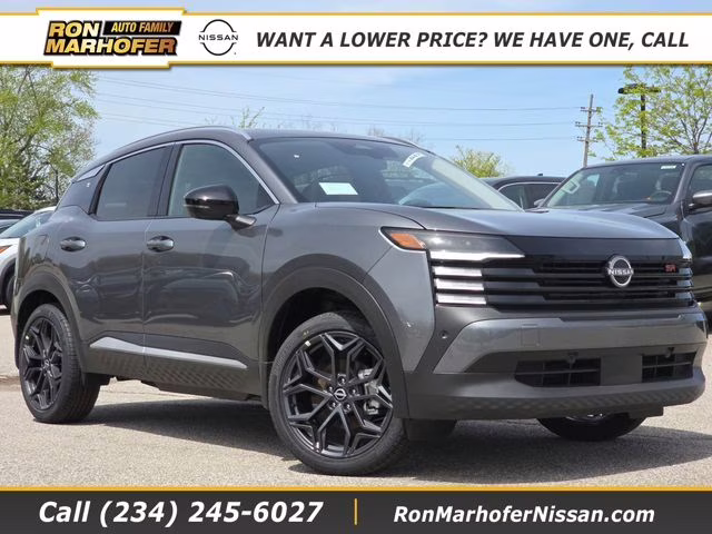 2026 Gun Metallic Nissan Kicks SR AWD SUV