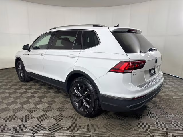 2022 Pure White Volkswagen Tiguan 2.0T SE FWD SUV