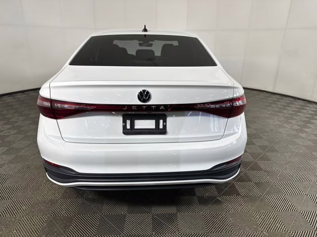 2025 Pure White Volkswagen Jetta 1.5T Sport FWD Sedan