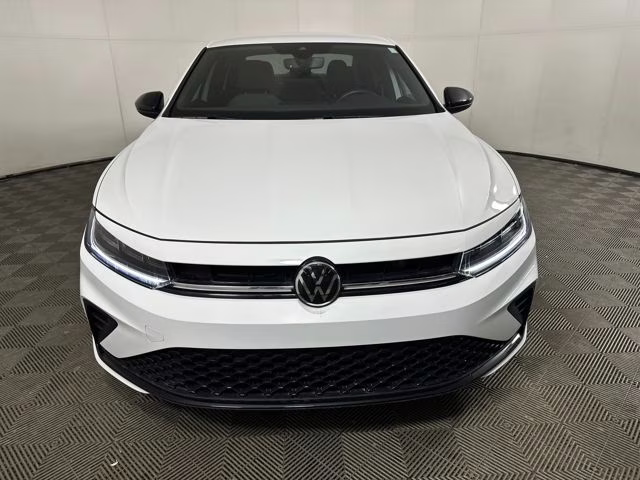 2025 Pure White Volkswagen Jetta 1.5T Sport FWD Sedan