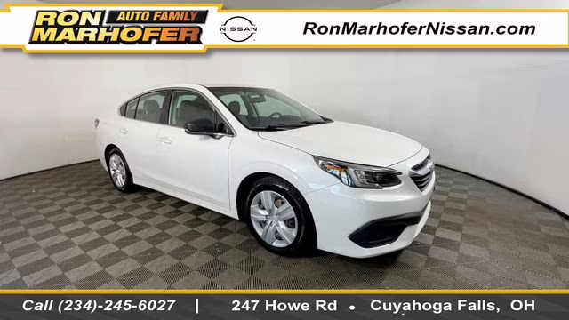 2021 Crystal White Pearl Subaru Legacy Base AWD Sedan