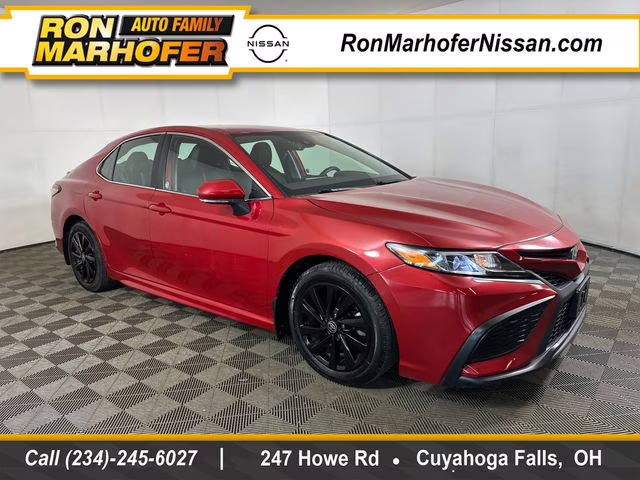 2023 Supersonic Red Toyota Camry SE FWD Sedan