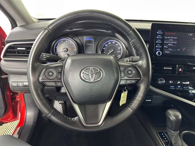 2023 Supersonic Red Toyota Camry SE FWD Sedan
