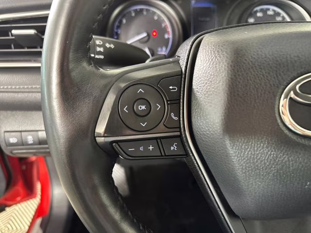 2023 Supersonic Red Toyota Camry SE FWD Sedan