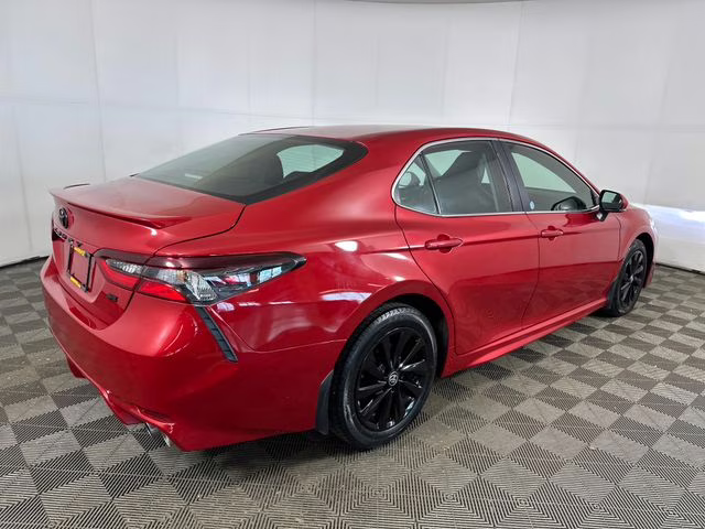 2023 Supersonic Red Toyota Camry SE FWD Sedan