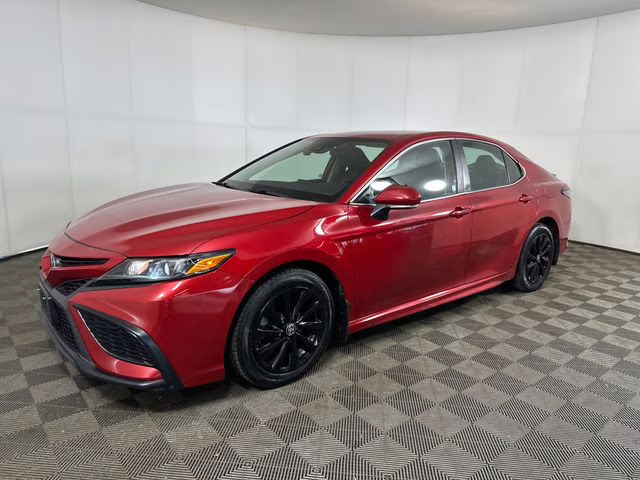 2023 Supersonic Red Toyota Camry SE FWD Sedan