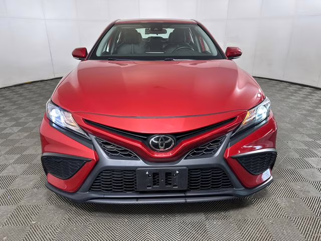 2023 Supersonic Red Toyota Camry SE FWD Sedan