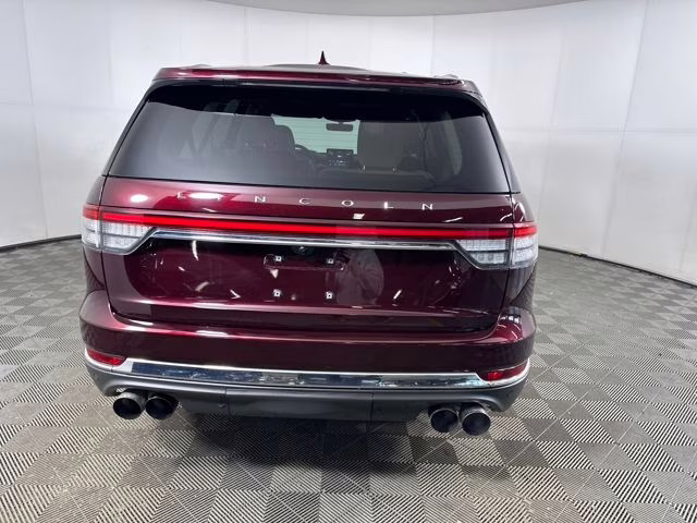 2020 Burgundy Velvet Metallic Tinted Clearcoat Lincoln Aviator Reserve AWD SUV