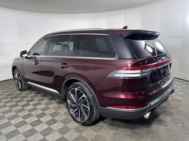 2020 Burgundy Velvet Metallic Tinted Clearcoat Lincoln Aviator Reserve AWD SUV