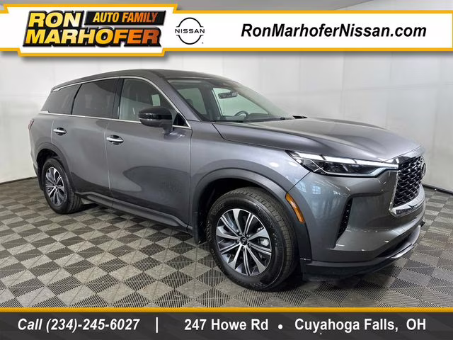 2025 Graphite Shadow Infiniti QX60 PURE AWD SUV