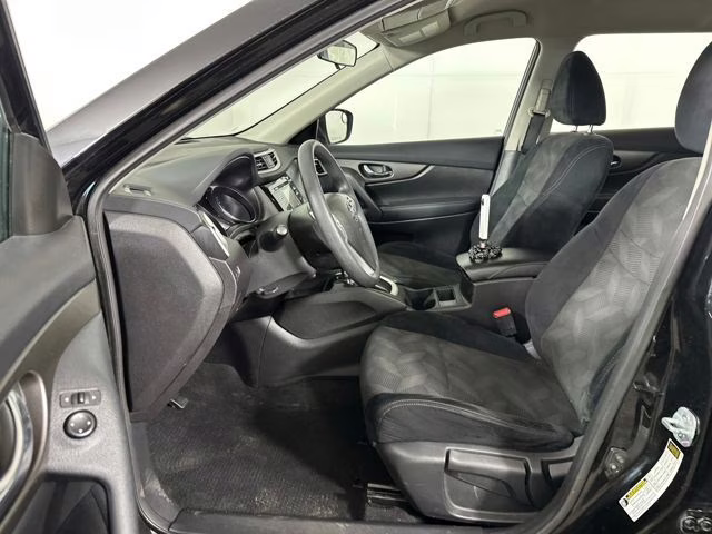 2015 Super Black Nissan Rogue S FWD SUV