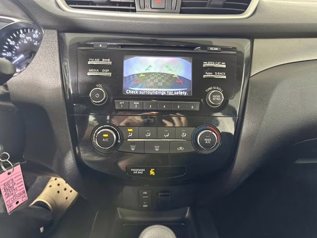 2015 Super Black Nissan Rogue S FWD SUV