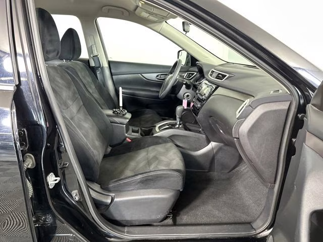 2015 Super Black Nissan Rogue S FWD SUV