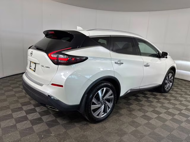2021 Pearl White Tricoat Nissan Murano SL AWD SUV