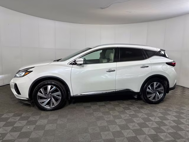 2021 Pearl White Tricoat Nissan Murano SL AWD SUV