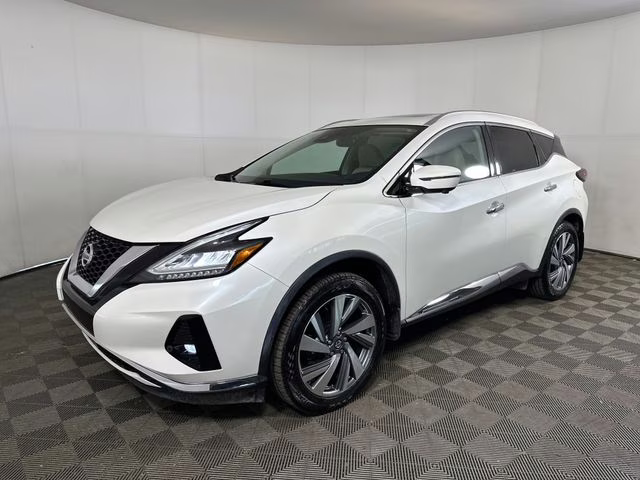 2021 Pearl White Tricoat Nissan Murano SL AWD SUV