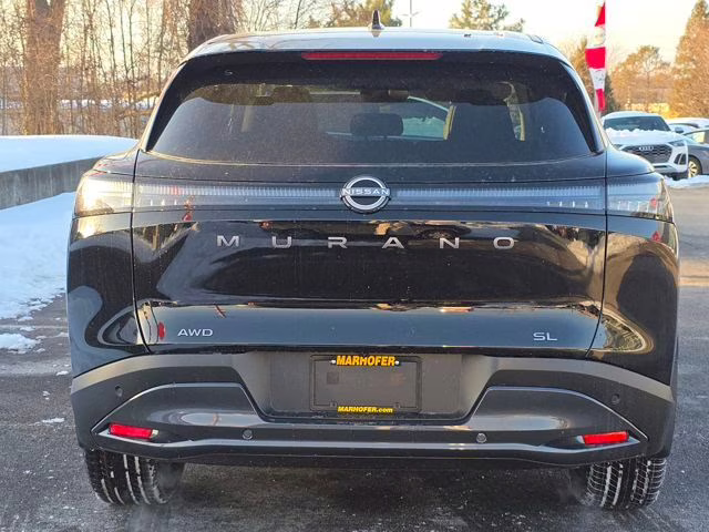 2026 Super Black Nissan Murano SL AWD SUV